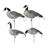 Avery Pro-Flex harvester walker decoy in field setting enhances realism and spread visibility.