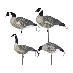 Avery Pro-Flex harvester walker decoy in field setting enhances realism and spread visibility.
