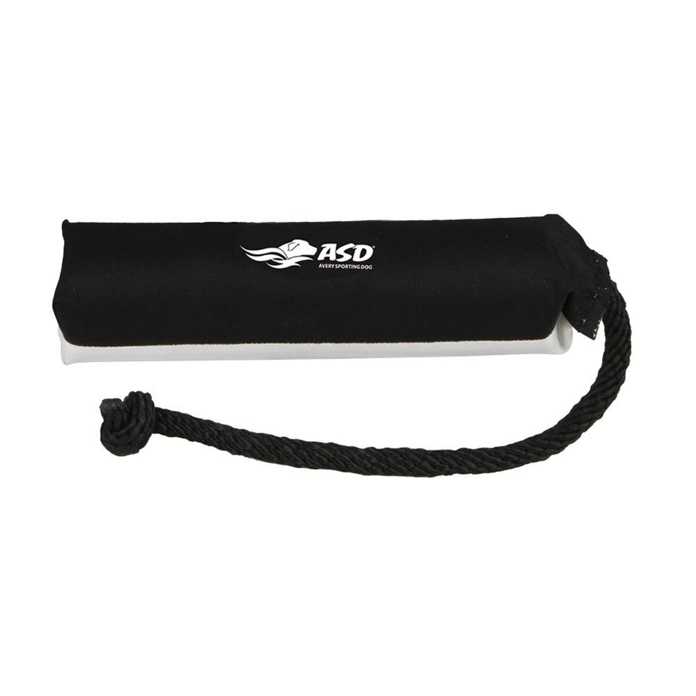 Avery Sporting Dog Canvas Training Bumper front view for durable land and water retrieves.