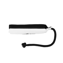 Avery Sporting Dog Canvas Training Bumper side view highlights rugged canvas construction.