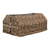 Avian-X A-Frame blind front view with Mossy Oak Shadow Grass camouflage for field hunts