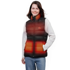 AVIDIA heated vest with battery pack for portable warmth during outdoor wear