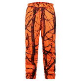 Avizon men's camouflage hunting pants with waterproof-windproof fabric for dry, quiet hunting.