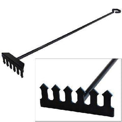 AW Perkins Poe wood stove rake for safe ash movement in stoves