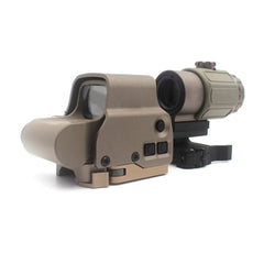 AWETHE G43 3X magnifier mounted for enhanced mid-range viewing.