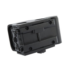AWETHE 553 mounted on a standard 20mm rail for quick setup.