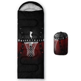 Axolotl boys sleeping bag with 3D print design for stylish outdoor adventures