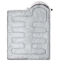 Axolotl sleeping bag packable with compression sack for easy backpack storage