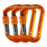 Ayamaya climbing carabiners pack shown for rugged rock climbing adventures.