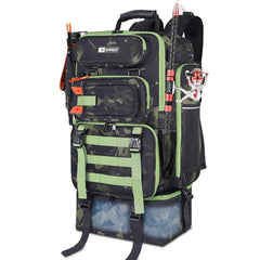 ayamaya 45L fishing backpack with cooler - side view
