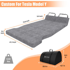 AYAMAYA foldable camping mattress transforming backseats into sleep space