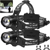 azamine LED headlamp 2pack for outdoor illumination and camping