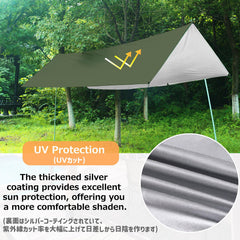 Azarxis Picnic mat outdoor use serves as versatile ground cover for picnics