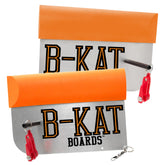 B-Kat Boards medium planer board front view enhancing smooth trolling at low speeds.