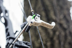B3 Archery Ghost hourglass aluminum handle delivers balanced, lightweight feel for steady shooting