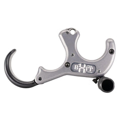 B3 Exit Pro Release Grey hand close-up shows durable 440C steel for reliable performance.