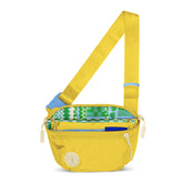 Baboon to the Moon fanny pack in amber, full-size 3L worn on the body for hands-free use