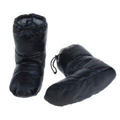Backbayia Ultralight Nylon Booties highlight a packable design ideal for travel and camping.
