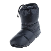 Backbayia Winter Goose Down Booties showcase waterproof performance for outdoor and indoor warmth.