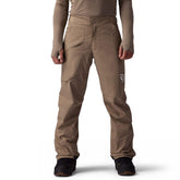 Backcountry CrestCarver GORE-TEX Shell Pant front view in Fallen Rock showing protection and fit