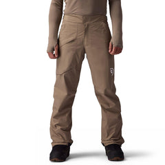 Backcountry CrestCarver GORE-TEX Shell Pant front view in Fallen Rock showing protection and fit