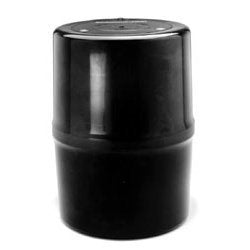 Backpacker's Cache bear-proof container front view demonstrates bear safety and odor control.