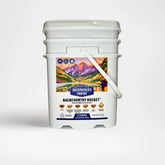 Backpacker's Pantry backcountry bucket packaging for long-term storage