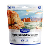 Backpacker's Pantry Shepherd's Potato Stew with Beef packaging for lightweight trips