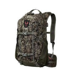Badlands ATX16 pack front view demonstrates mid-size versatility for varied hunts and gear.