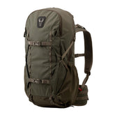 Badlands ATX 25 pack front view showing generous 2,500 cu in storage.
