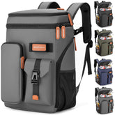 Bagparkk insulated cooler backpack outer shows rugged exterior for durable travel cooling.