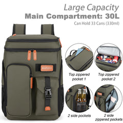 Bagparkk waterproof nylon and PVC fabric resists moisture during travel.