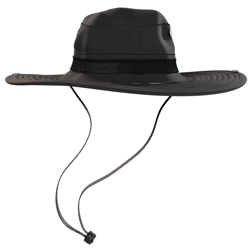 BaHoki Essentials military bucket hat camo top view for outdoor sun protection