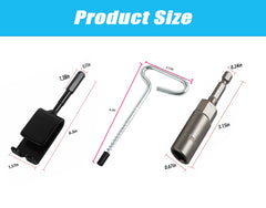 1/2 inch compatible adapter for ice drill