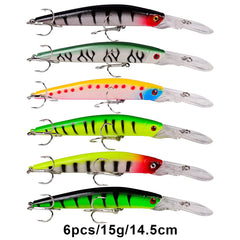 BAIKALBASS popper and pencil lures offer surface and subsurface actions for hungry fish.