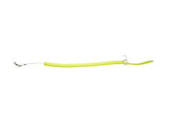 Barracuda Tube Lure Chartreuse – 18 inch length, 4/0 saltwater treble hook, Florida Keys design