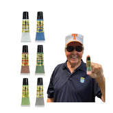 Bait-Pop Bill Dance Legend Pack Sparklscales tubes ready for quick lure application to boost attractant