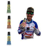 BAIT-POP Jacob Wheeler Pro Pack 2 tubes ready for scenting lures and boosting attractant