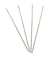 Stainless steel bait rigging needle 4-pack