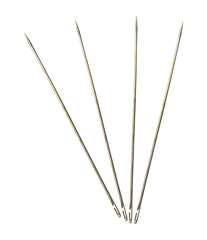 Stainless steel bait rigging needle 4-pack