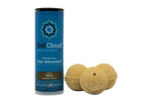 BaitCloud bass attractants three-balls pack mustard color for freshwater fishing.