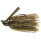 BAITFUEL Dirty Jigs CFGRP-516 green pumpkin ready for flipping cover
