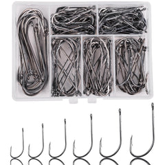 Baitholder fishing hooks kit 145 pieces - close up