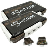 Baitium XTRAseal 3600 tray front view enables quick access to lures and hooks.
