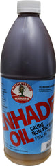 Front view of Baitmasters Menhaden Oil Fish Attractant 32oz bottle