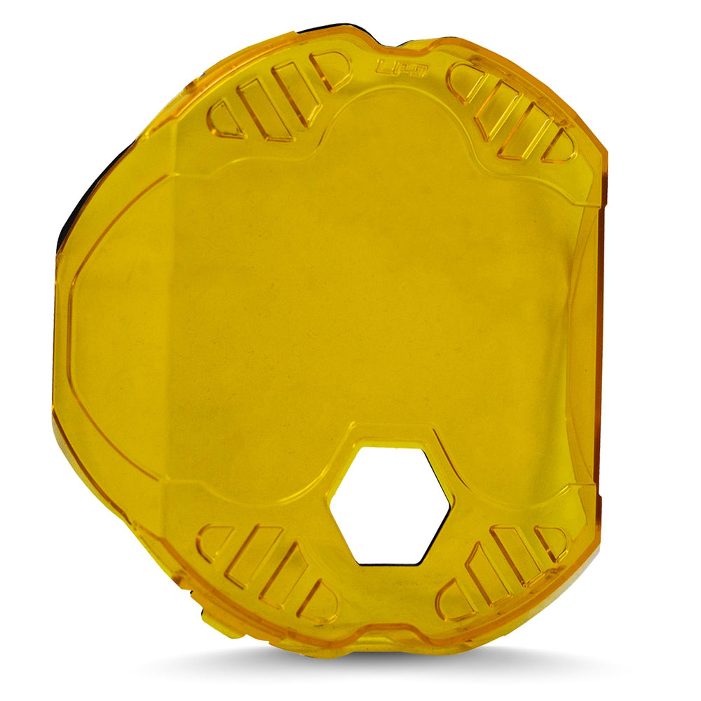 Baja Designs LP9 amber rock guard protects LED lights during off-road use