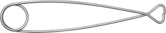 Baker MS10 mouth spreader holds large fish open for safe hook removal.
