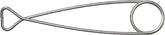 Baker MS8 Mouth Spreader 8-Inch in galvanized steel
