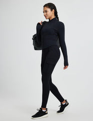 Baleaf leggings with cargo pockets for gear on winter hikes.