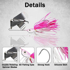 Balifly Buzzbaits top-water lure displayed for bass, trout, and pike